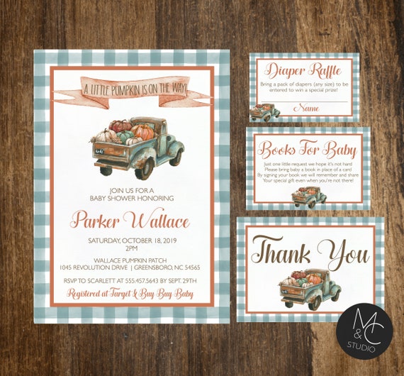 baby shower invitations with book request