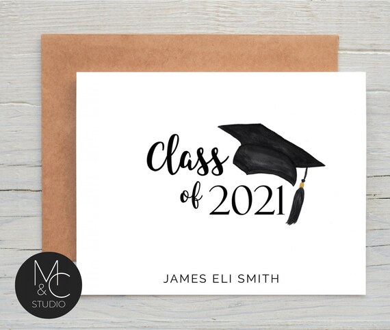 Personalized Graduation Thank You Cards - Graduation Note Cards, Graduation Thank You Notes, College Graduation, High School Graduation Il_570xn