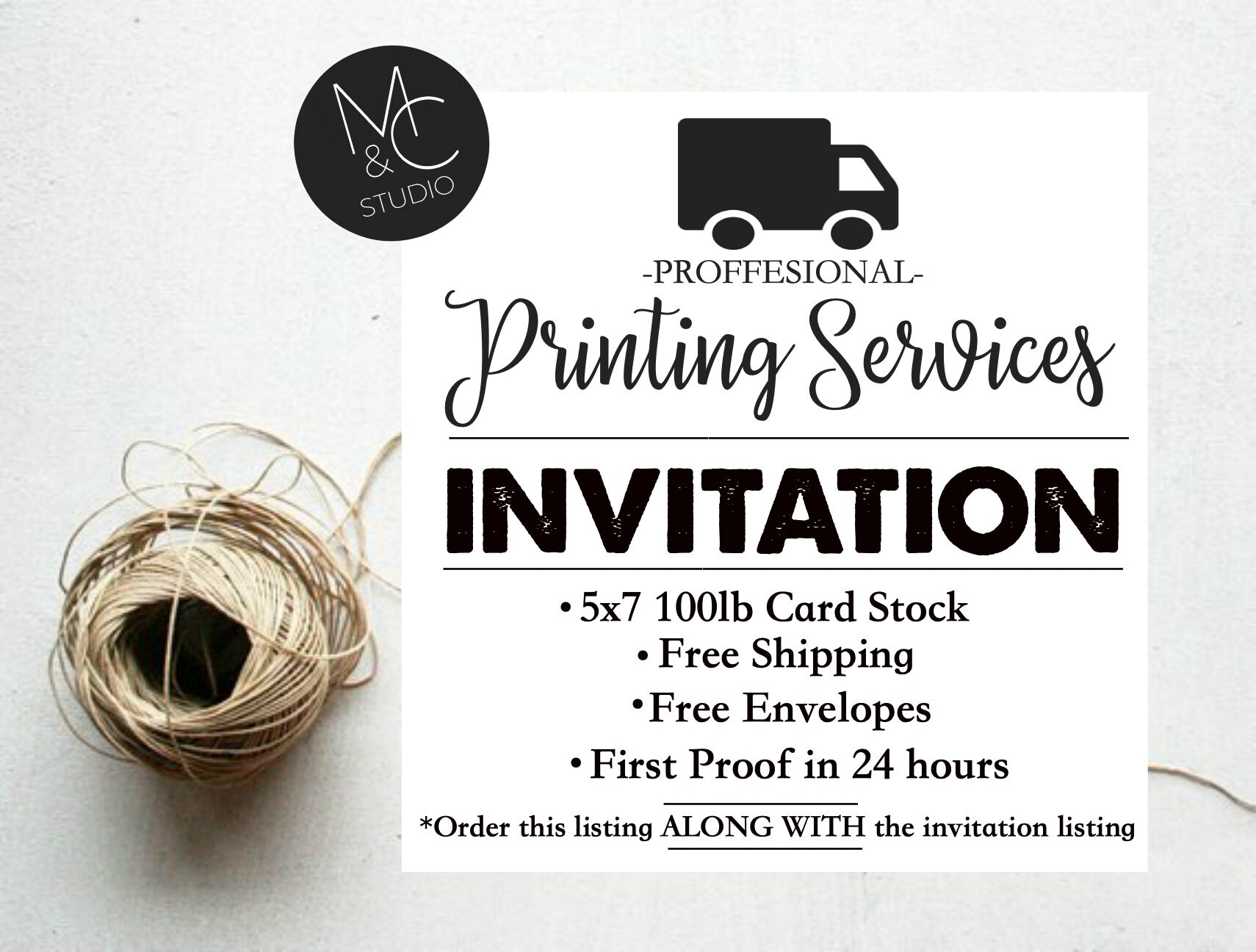 Professional Printing Service 