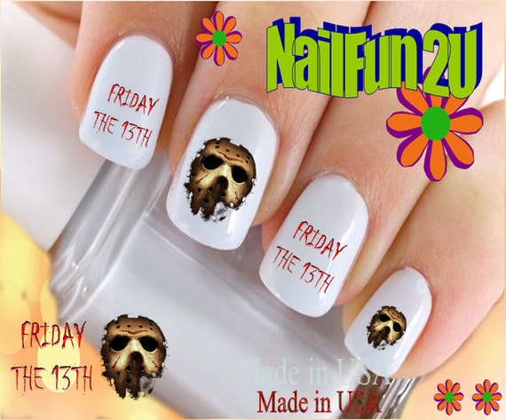 halloween nail decals