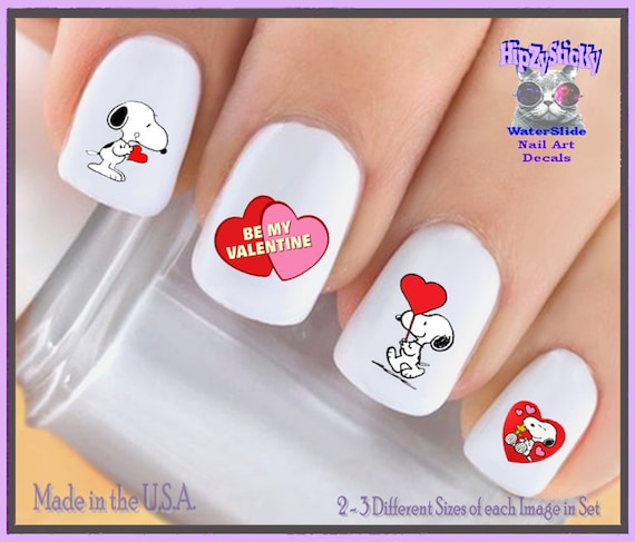 Stickers Décalcomanies Nail Art Saint-Valentin Love - Accessoire Ongles Décoratif