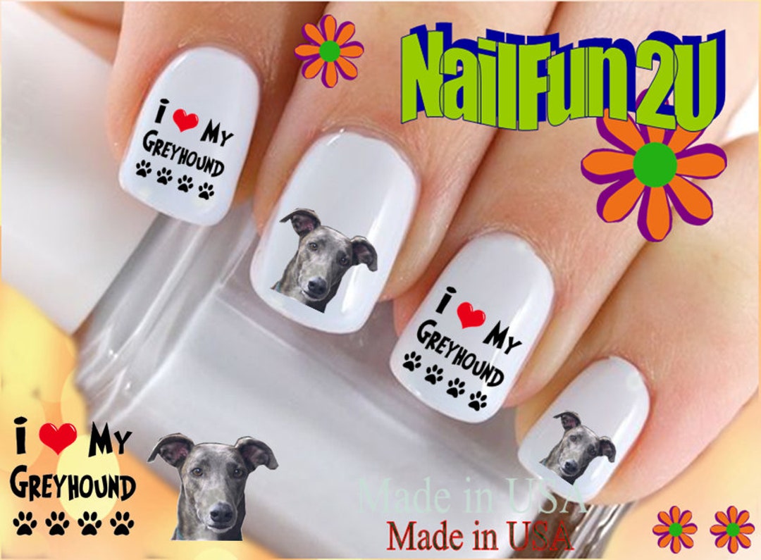 DOG BREED Nail Decals 
