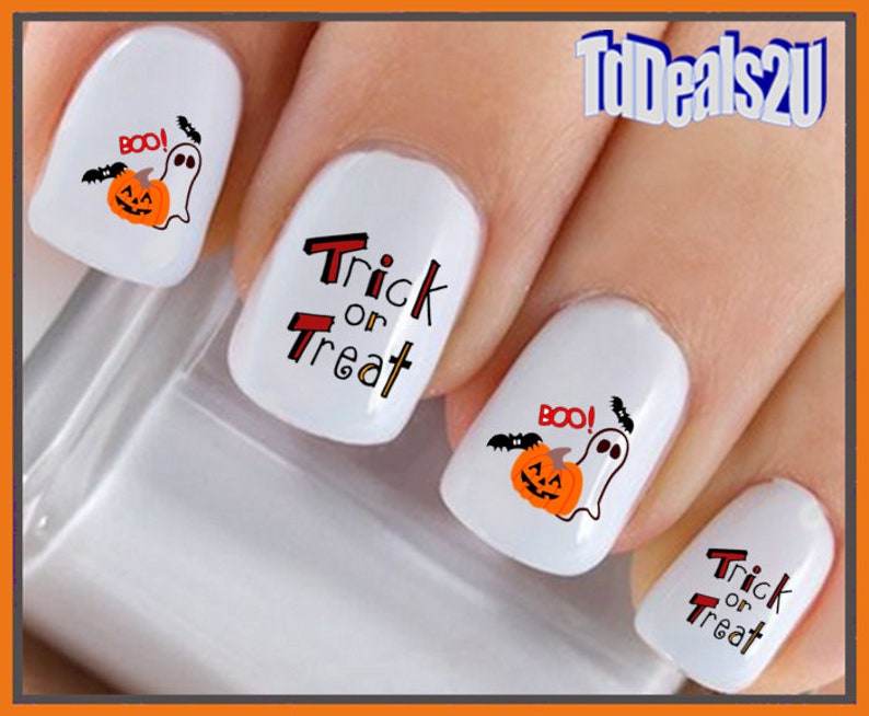 halloween nail decals