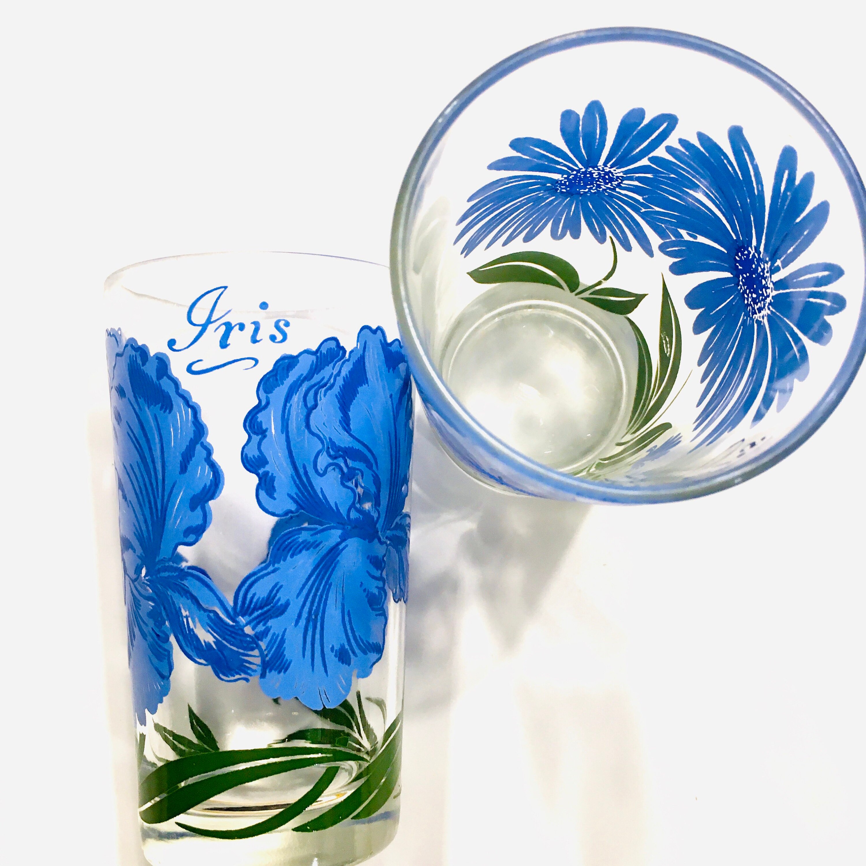 Vintage Juice Glasses Boscul Peanut Butter Etsy UK