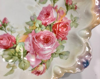 Vintage Floral Bowl Germany