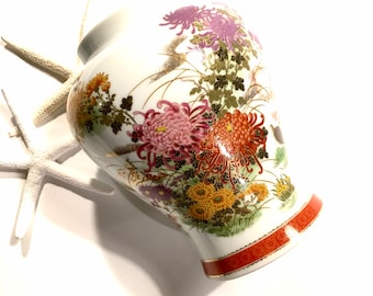 Vintage Floral Vase Napcoware Asian/Japan Vase