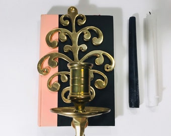 Vintage Brass Sconce