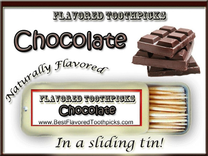 Chocolate Flavored Toothpicks 70 Flavors Grill Tools, Grill Set, Grilling Gifts, Grill Accessories, Grilling Tools, Grilling Accessories image 1