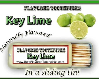 Key Lime Flavored Toothpicks - 70+ Flavors! Gifts For Teachers, Gifts For Dad, Key Lime Pie, Godparent Gifts, Gifts For Her, Party Gifts