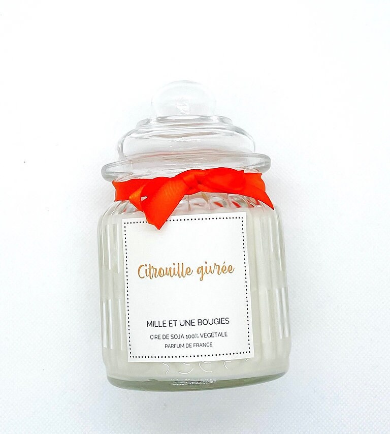 Bougie Parfum Citrouille Givrée