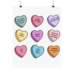 Love Island Fan Matte Vertical Posters Sweetheart Valentine Style Gift