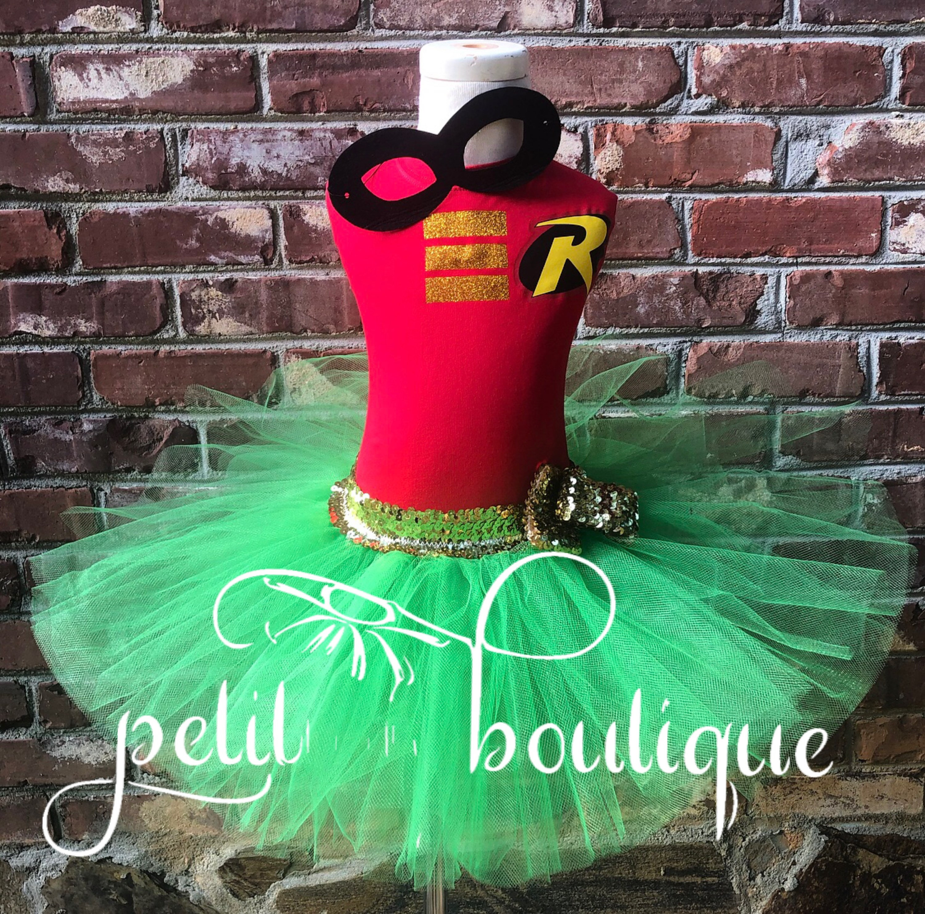 Tutu Robi Batgirl And Robin Tutu Costume