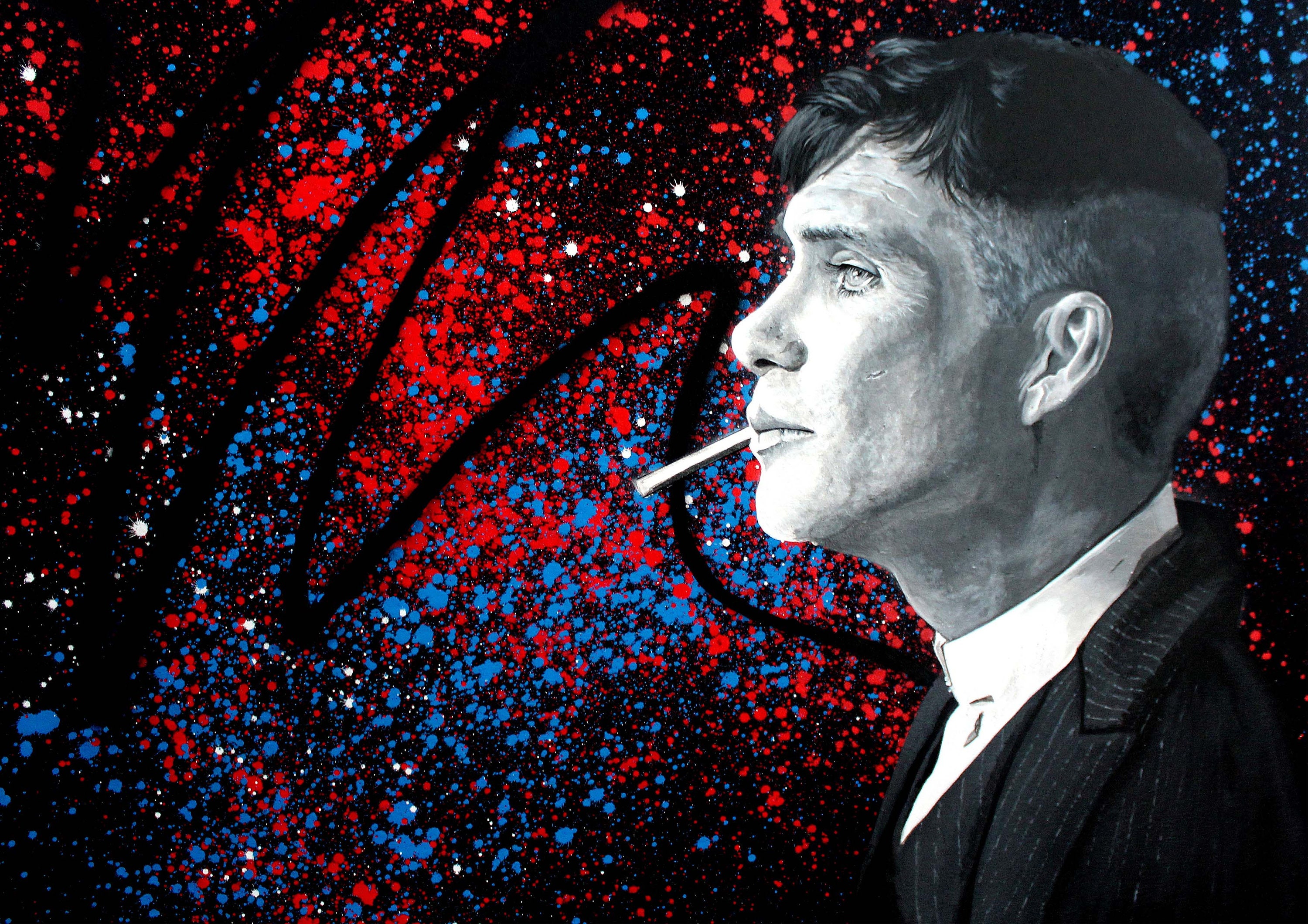 アートポスター - トミー・シェルビー  - 50 x 100cm il_fullxfull.1642356880_qput.jpg
