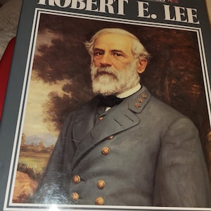 Great American Generals Civil War Robert E Lee by Ian Hogg 1990 Hardcover Vintage Dust Jacket