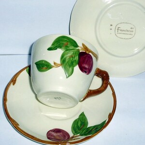 Vintage 32 1958 1958 Kaffeetassen Glasur McBean CA USA Steingut