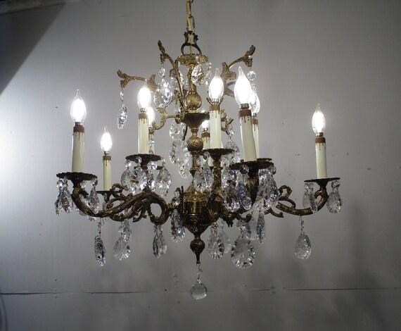 Vintage spanish chandelier deals