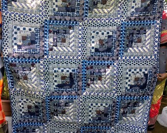 Baby Log Cabin Pattern By Threaded Pear Etsy