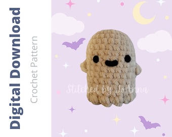 Ghostie Amigurumi Virkmönster