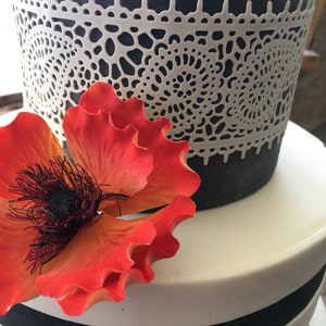 Paisley Cake Lace Strip 14&quot;