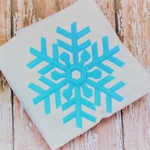 Mini Snowflake Embroidery Design - Tiny - Digital Download File - Winter Embroidery Machine - INSTANT DOWNLOAD