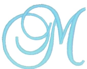 Fancy Alphabet Embroidery Design Font Five Inch Monogram - Stitch Stand