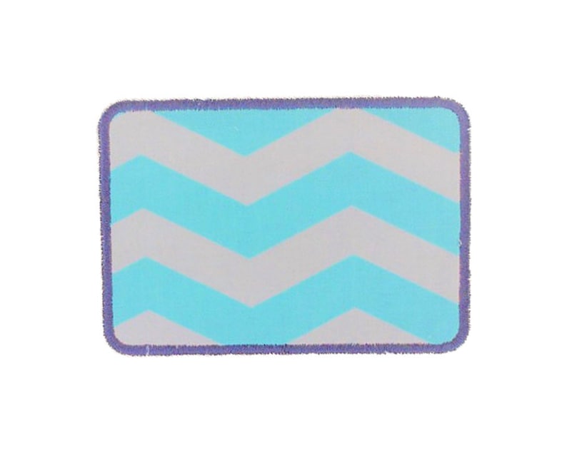 Rectangle Name Tag Applique Machine Embroidery Design 3 Sizes