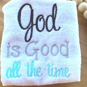 God Is Good Embroidery Design for Embroidery Machine File 3 Sizes INSTANT DOWNLOAD