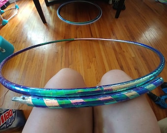 Handmade hoop, Grow with me add on for Collapsable for Travel with Push Pin Lock dance performance hula hoop