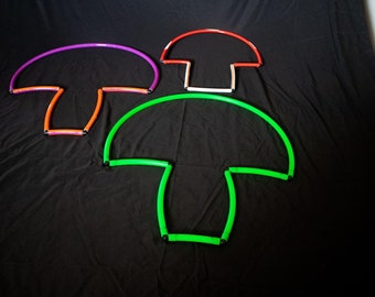 Handmade Mushroom Hula Hoop, Collapsible Polypro Dance Hoop