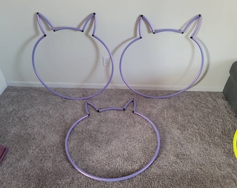 Cat Hoop, Shape hoops, Nicole Raye MO, Cat shaped hula hoop, raye of rainn