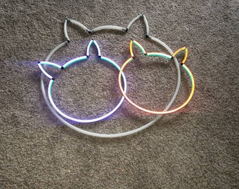 Handmade hoop, Raye of Rainn, shapes, Shape hoop, hula hoop Cat hoop of your choice, leave a note
