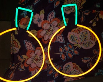 Handmade hoop, Raye of Rainn, shapes, Shape hoop, hula hoop Single Fall pumpkin hoop, refelctive, performance, decorative, wreath