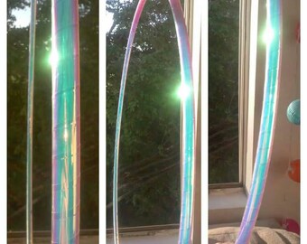 Indigo Sunrise Morph Hula Hoop, Collapsible Travel Hoop