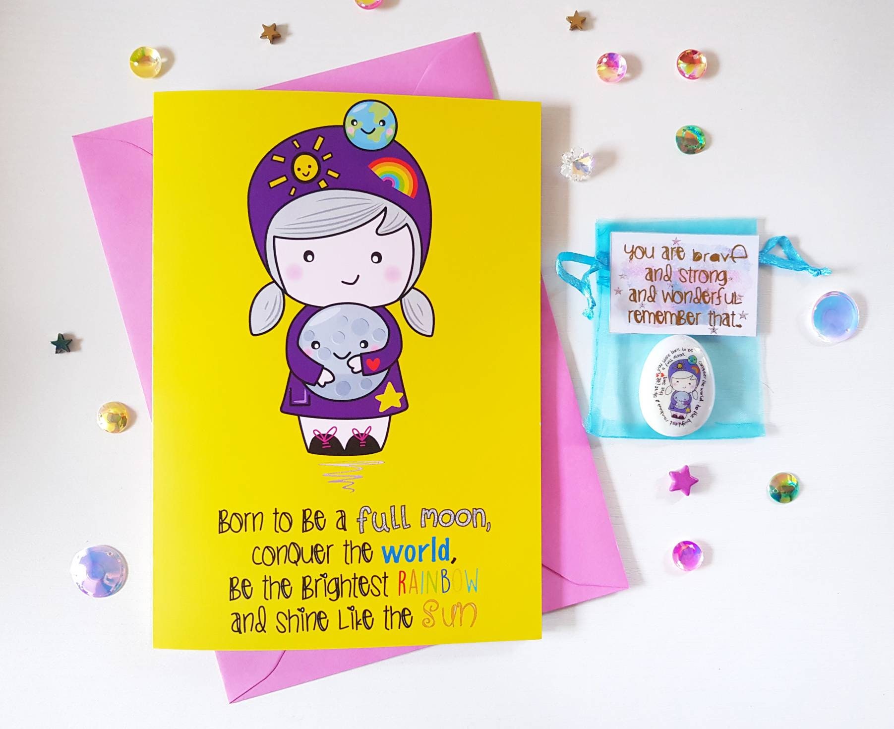 Card gift set mental health gift anxiety gift encouragement Etsy