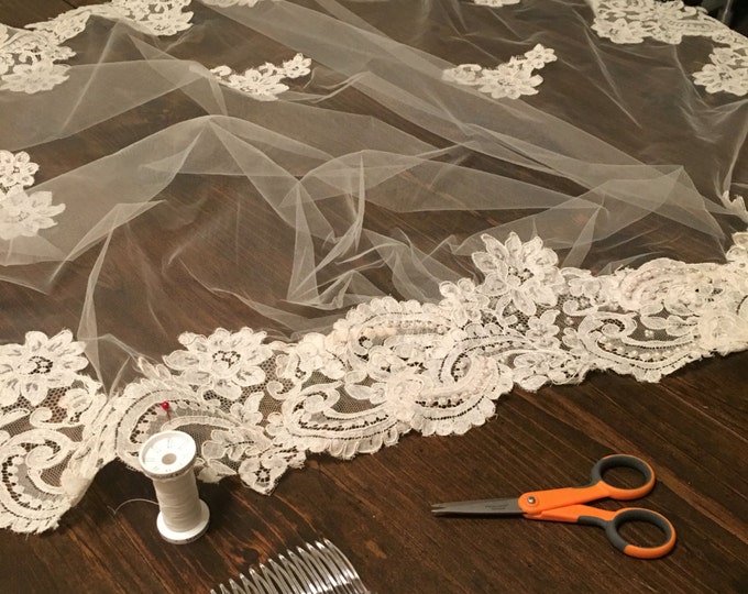 Veil Restoration & Repurposing Heirloom Pieces Etsy