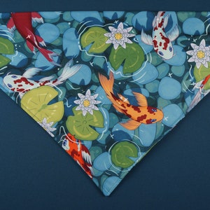 Koi Fish Rock Pond Bandana