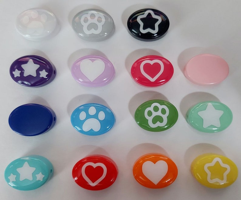 CUSTOM Adult Pacifier OPEN PAWPRINT Design zdjęcie 3