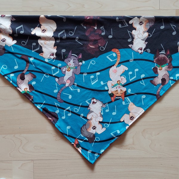 Musik Katze und Wolf Bandana