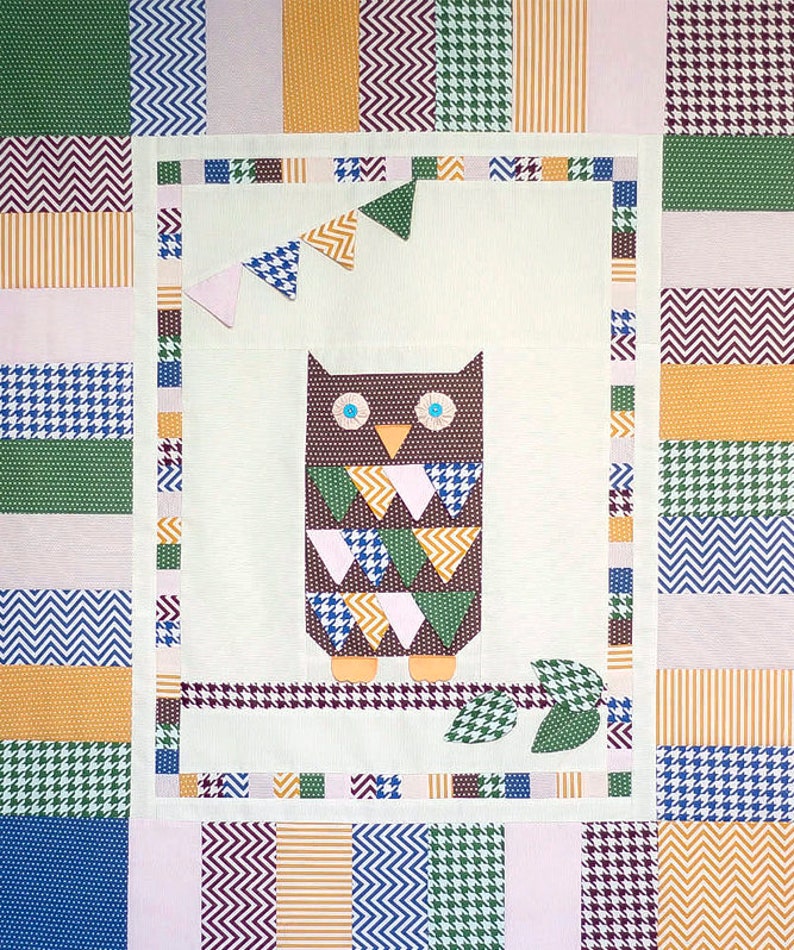 Owl Baby Play Mat Sewing Pattern Teacher Gift Owl Bedding Set Etsy
