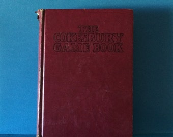 1939 The Cokesbury Game Book Hardcover by Arthur M. Depew