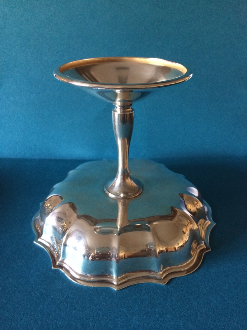 Vintage International Silver Co. Chippendale Silver Plated Etsy