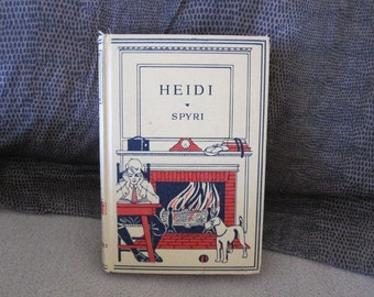 HEIDI by Johanna Spyri Children's Vintage Story Book Sears Juvenile Classics