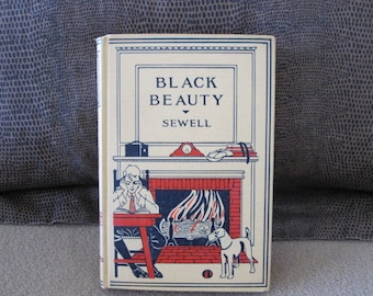 BLACK BEAUTY by Anna Sewell Children's Vintage Story Book Sears Juvenile Classics