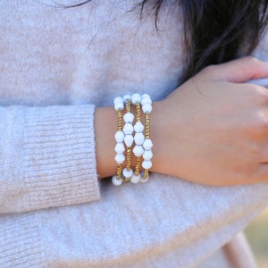 Popular Women's Bracelet / Paper Bead Bracelet // Because of Hope // Kampala Wrap