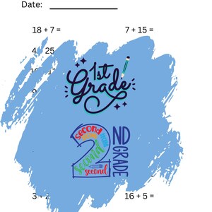 Addition Worksheet Printable Practice Worksheet for Elementary Students | 20 Questions