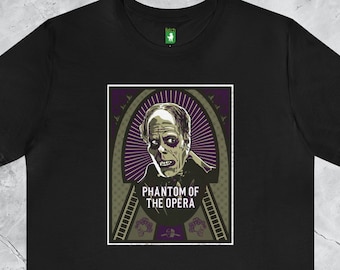 The Phantom of the Opera: Classic Universal Monsters, Unisex Jersey Short Sleeve Tee