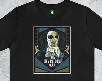 透明人間シャツ：ヴィンテージホラー映画Tシャツ - Etsy 日本