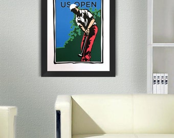 Golf, US Open Poster