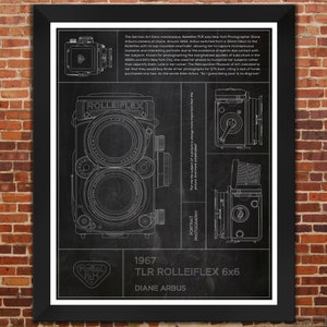 Poster Classic Camera: Diane Arbus. &quot;Slate&quot; Print