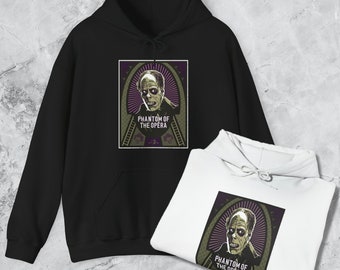 The Phantom of the Opera: Classic Universal Monsters, Unisex Heavy Blend™ Hooded Sweatshirt
